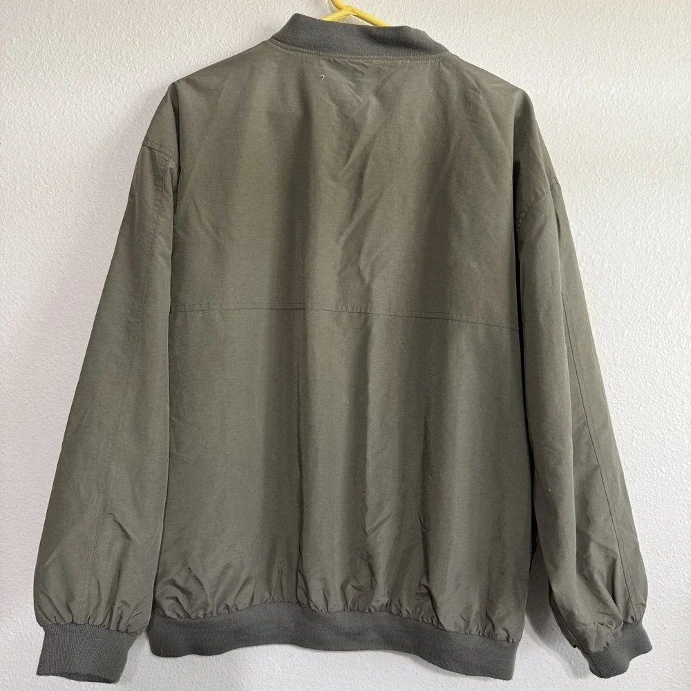 Bob Allen Shooting Windbreaker Jacket Men's Large Lightweight Pullover Pheasants